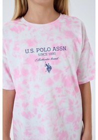 Resim U.s. Polo Assn. Kız Çocuk Pembe Şort Takım Us2520-c-v1 Pembe 