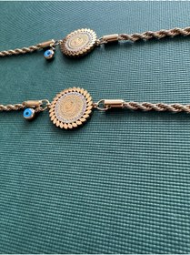 Resim Rosstore Gold Çeyrek Altınlı Bileklik 