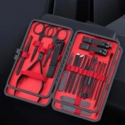 Resim 18 Parça Çanta Tipi Manikür Pedikür Tırnak Bakım Seti 