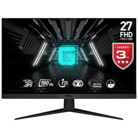 Resim Msi 27" G2712f 1920x1080 Fhd 16:9 Flat Ultra Rapıd Ips 180hz 1ms Adaptıve-sync Gaming Monitör 