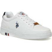 Resim NOAH 4FX BEYAZ COMFORT CASUAL ANATOMİK GÜNLÜK SPOR AYAKKABISI U.S. Polo Assn.