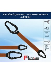 Resim Çift Yönlü Çok Amaçlı Paslanmaz Anantar 6 22 Mm 