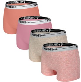Resim Yohannes Club Kız Çocuk, Pamuklu Boyshort(boxer), 4'lü Paket, Çocuklara Uygun Modern Kesim 