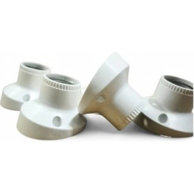 Resim FDN Duvar Duy Bakalit Standart E27 Duy Eğik Açılı (5 Adet) 