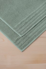 Resim Lapis Bathmat 303 - 2 Adet 50x75 cm Premium Ayak Havlusu - Yeşil 