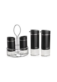 Resim Schafer Silver Touch Yağlık+sirkelik Seti-5 Parça-siyah 