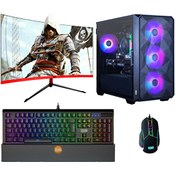 Resim Dragos DRx5346 Ryzen 7 5700x 27" 16 GB RAM 1 TB SSD 6 GB GTX1660Ti Curved FreeDOS Masaüstü Oyun Bilgisayarı Dragos