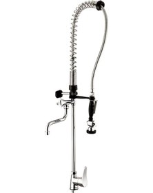 Resim Option Mix Tam Endüstriyel Evye Ön Yıkama Batarya - Yüksek Çift Ç 