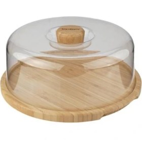 Resim Bambum Hirus - Seffaf Kapaklı Kek Fanusu 27 cm 