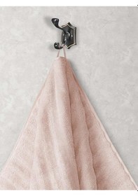 Resim Flow Pamuk Yüz Havlusu 70x140 Pudra 