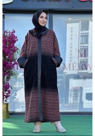 Resim Misswhence 36521 Kaşe Kaban Çok Renkli 