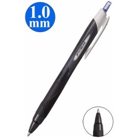 Resim Jel Uçlu Pilot Kalem 1 Adet Uniball Jetstream Sxn-150s 1.0 Mm Roller Basmalı Pilot Kalem Roller Uçlu Likit Mürekkepli Mavi 