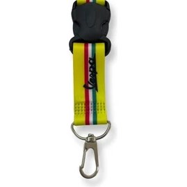 Resim Italyan Bayrak Baskılı Vespa Yazılı Motosiklet Boyunluk Modeli 