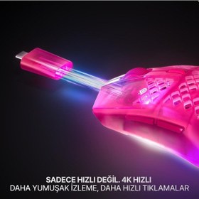 Resim Steelseries Aerox 3 Wireless Gen 2 - Magenta Haze 4K Kablosuz Gaming Mouse 