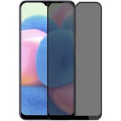 Resim Samsung Galaxy A30s Privacy 5d Gizlilik Filtreli Cam Ekran Koruyucu Siyah Microsonic