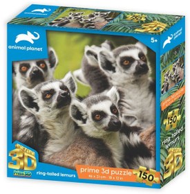 Resim Prime 3d - Lemurlar 150 Parça Puzzle 10895 