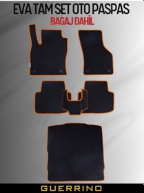 Resim Bmw-3 Serisi-e93-cabrio- 2005-2013 İçin Eva Ful Paspas Takımı Metal Topukluk Hariç 