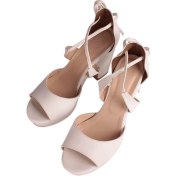 Resim Fitbas 111090 468 Kadın Beyaz Büyük & Küçük Numara Platform Ayakkabı 