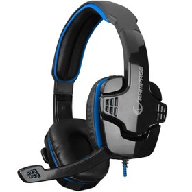 Resim Rampage Sn-r9 X-sense Siyah/mavi Gaming Oyuncu Mikrofonlu Kulaklık 