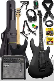 Resim Midex GRX-300-50-AMP 50 W Gainli Şarjlı Bluetooth'lu Amfi ve Full Profesyonel Elektro Gitar Seti 