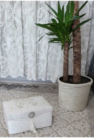 Resim Kırçova Tekstil Şura Çeyiz Sandıkları Duru Makyaj Gelin 