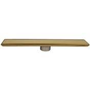 Resim Sukar Duş Kanalı Line 6 40 Cm Altın Plain Süzgeç 1156-1034000-71 