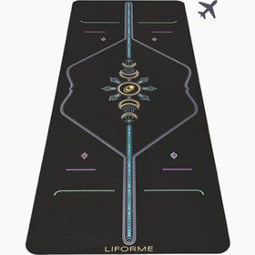 Resim Liforme Cosmic Moon Black 2mm Travel Mat - STD 