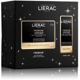 Resim Lierac Premium Silky Cream Kırışıklık Karşıtı Krem 50 ml + Premium Eye Cream Yaşlanma Karşıtı Göz Kremi 15 ml 