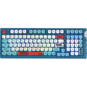 Resim Gamepower Sense Rgb Wireless/Bluetooth/Kablolu Mekanik Red Switch Gaming Klavye 