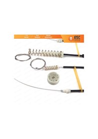 Resim VW Scirocco MK3 137 138 2008–2017 İçin Ön Sağ Cam Kriko Seti 