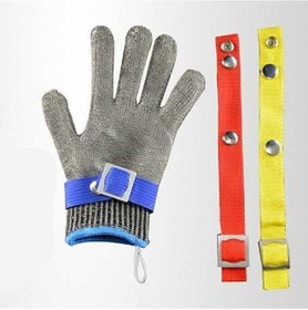 Resim Trendooze Paslanmaz Çelik Eldivenler, Mavim, Kesici Ve Aşınma Dayanıklı, Bahçecilik Eldiveni 