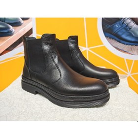 Resim Dr. Relax Dr.relax Hakiki Deri Kaymaz Kauçuk Taban Lastikli Erkek Kışlık Bot Siyah 