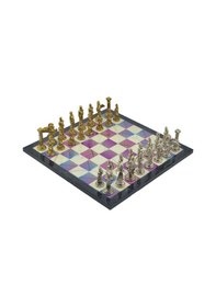 Resim Gifthome Metal Satranç Takımı-seti büyük pegasus parlak Taş Ve Ba 