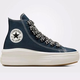 Resim Converse Chuck Taylor All Star Move Kadın Lacivert Ayakkabı A10439C-401 001 