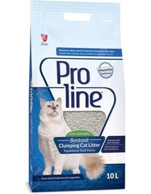 Resim Pro Line Topaklanan Kokusuz Kedi Kumu 10 lt 