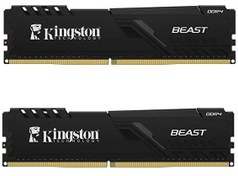 Resim Kingston Beast KF436C17BBK2/16TR 16 GB (2x8 GB) 3600 MHz CL17 Masaüstü RAM Kingston