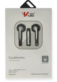 Resim İsmiyle Al CPT16 Vlike VK i7 Lightning Bluetooth Kablolu Kulaklık 