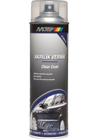 Resim Motip Üniversal Akrilik ŞEFFAF Parlak Vernik Spreyi 500 ml 