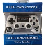 Resim GlrTech P4G Kablosuz Oyun Kolu Double Motor Titreşimli Şarj Edilebilir PS4 Uyumlu 
