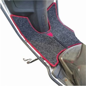 Resim Motosiklet Aksesuar Koruyucu Paspas Volta Revolt Rs4 50CC Uyumlu Kırmızı Kenar Overloklu 