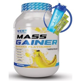 Resim West Nutrition Mass Gainer Karbonhidrat Tozu 3000 Gr + Hediye 