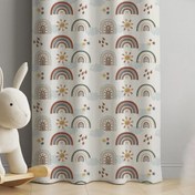 Resim AYShome Gökkuşağı Çocuk Odası Perdesi 140x270cm 