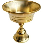 Resim Pazly Yapımı Tutucu Suntek Mumluk Lamba Kandil Ghee El Çap-109mm Budizm Ya 