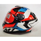 Resim Mt Kask Thunder 4SV Valiant A0 Gloss Pearl White - Güneş Vizörlü 