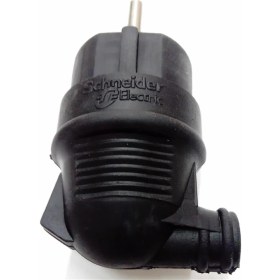 Resim Schneider 1*16A Kauçuk Eğik Fiş 