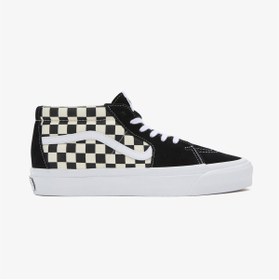 Resim Vans Lx Sk8-Mid Reissue 83 Kadın Siyah Sneaker 