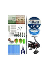 Resim Yekoutdoor Surf Olta Seti Shimano Kamış Alivio Gx Surf Tele 4225 4,20m 250g Kamış&okuma Ceymar C-8000a Olta Makinesi 