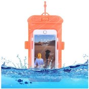 Resim Butu T-35N 5.2-6.44" Çantası Su Geçirmez Evrensel Plaj Havuzu Yüzme Cep Telefonu Kılıfı Kayışlı 