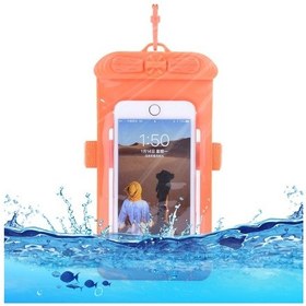 Resim Butu T-35N 5.2-6.44" Çantası Su Geçirmez Evrensel Plaj Havuzu Yüzme Cep Telefonu Kılıfı Kayışlı 