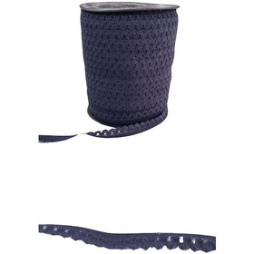 Resim Çamaşır Askısı Şerit En 1 Cm Lacivert 1 Metre 